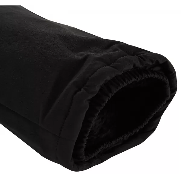  Dětské hřejivé softshellové kalhoty ALPINE PRO HERGO BLACK 