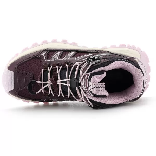  Dětské outdoorové boty ALPINE PRO ATEGO MAUVE WINE 