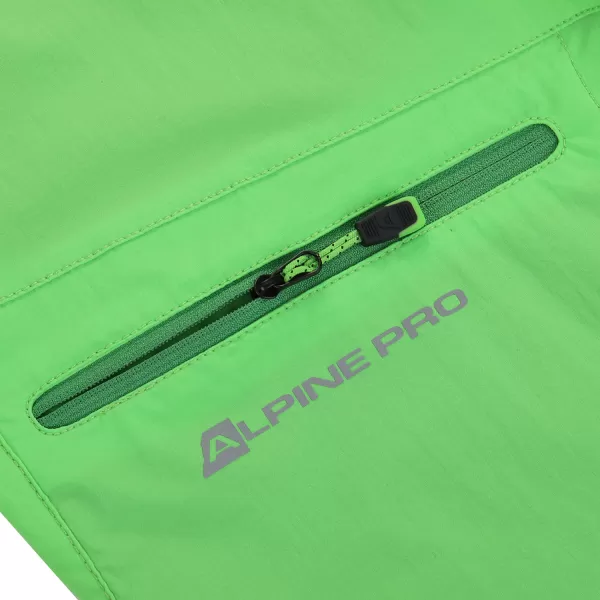  Pánské kraťasy ALPINE PRO CUOM MPAJ176 SVĚTLE ZELENÁ 