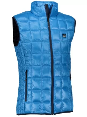 Pánská zateplená vesta ALPINE PRO LUSSIER 2 MVEK036 SVĚTLE MODRÁ