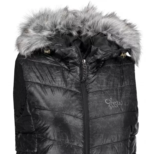  Dámská vesta ALPINE PRO GOTHICA 2 LVEK037 ČERNÁ 