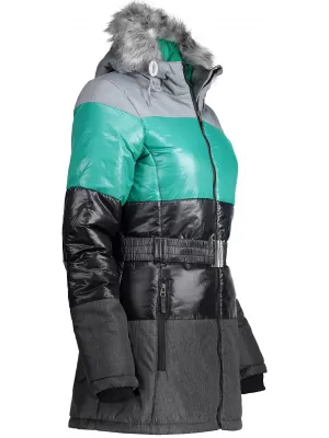 Dámská zimní bunda ALPINE PRO MARRIOTA LJCK168 ČERNÁ