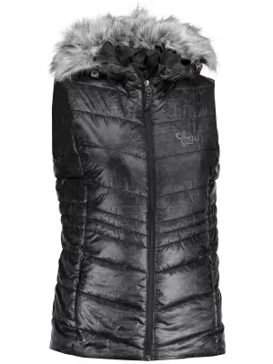 Dámská vesta ALPINE PRO GOTHICA 2 LVEK037 ČERNÁ