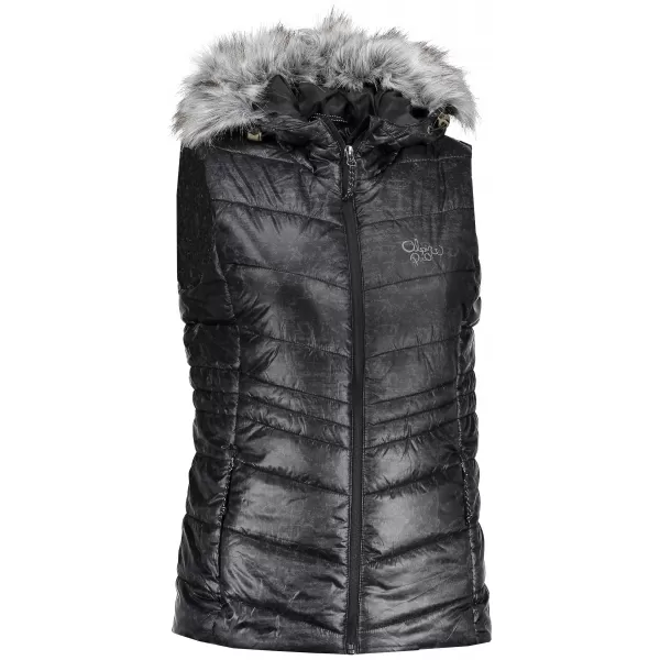  Dámská vesta ALPINE PRO GOTHICA 2 LVEK037 ČERNÁ 