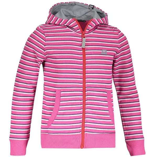  Dětská mikina ALPINE PRO ADNOCO KSWK053 RŮŽOVÁ 