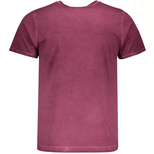  Pánské triko s krátkým rukávem ALPINE PRO JODYN MTSL263 TMAVĚ FIALOVÁ 