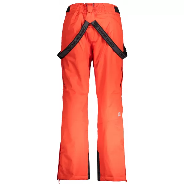  Pánské lyžařské kalhoty ALPINE PRO SANGO 6 MPAM312 ČERVENÁ 