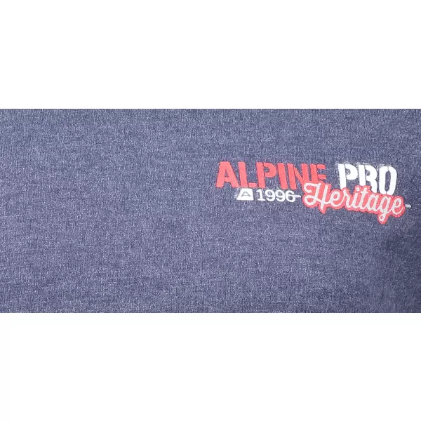  Dětské triko ALPINE PRO DIDILO 4 KTSM119 TMAVĚ MODRÁ 