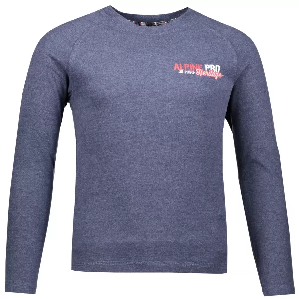  Dětské triko ALPINE PRO DIDILO 4 KTSM119 TMAVĚ MODRÁ 