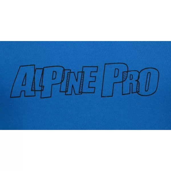  Dětské triko ALPINE PRO VONO KTSM170 MODRÁ 
