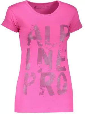 Dámské triko ALPINE PRO UNEGA 4 LTSM340 RŮŽOVÁ