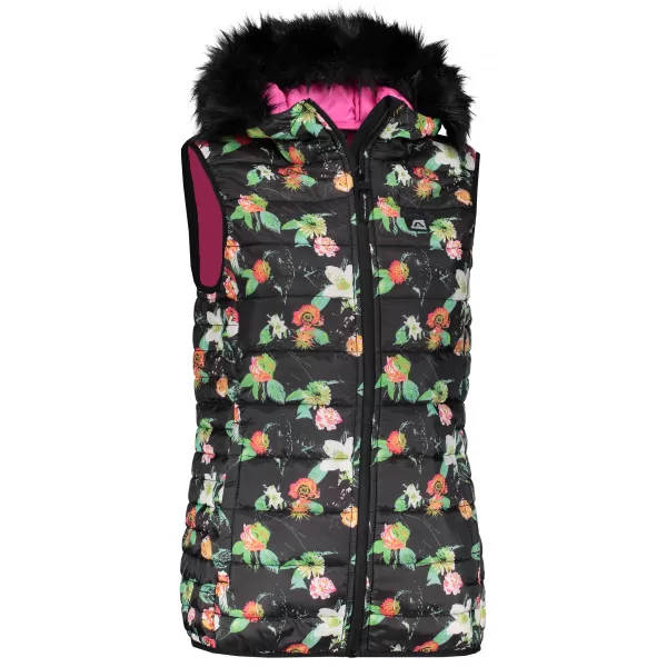  Dámská vesta ALPINE PRO LEDA LVEM054 ČERNÁ 