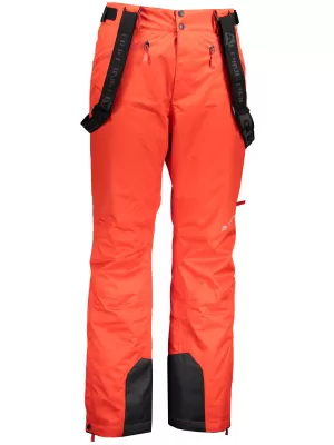 Pánské lyžařské kalhoty ALPINE PRO SANGO 6 MPAM312 ČERVENÁ