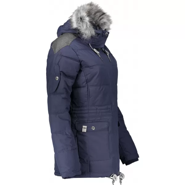  Dámská zimní bunda ALPINE PRO ICYBA 4 LJCM259 TMAVĚ MODRÁ 
