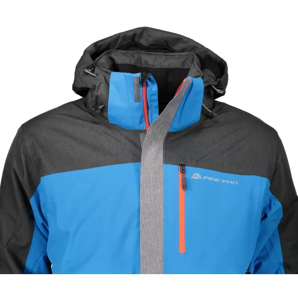  Pánská lyžařská bunda ALPINE PRO SARDAR 2 MJCM308 MODRÁ 