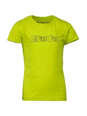Dětské triko ALPINE PRO VONO KTSM170 ZELENÁ