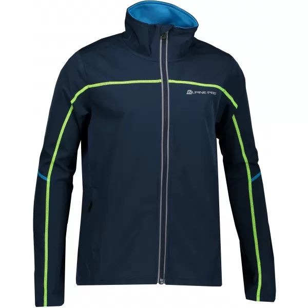  Dětská softshellová bunda ALPINE PRO TECHNICO KJCN137 MODRÁ 