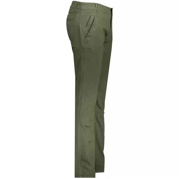  Pánské kalhoty ALPINE PRO HILD MPAP380 TMAVĚ ZELENÁ 