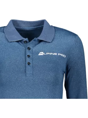 Dámské funkční triko s límečkem ALPINE PRO STERA LTSP635 SVĚTLE MODRÁ