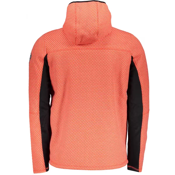  Pánský softshellový svetr ALPINE PRO ALP MPLP067 ORANŽOVÁ 