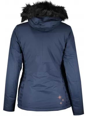 Dámská zimní bunda ALPINE PRO MEMKA 4 LJCP355 TMAVĚ MODRÁ