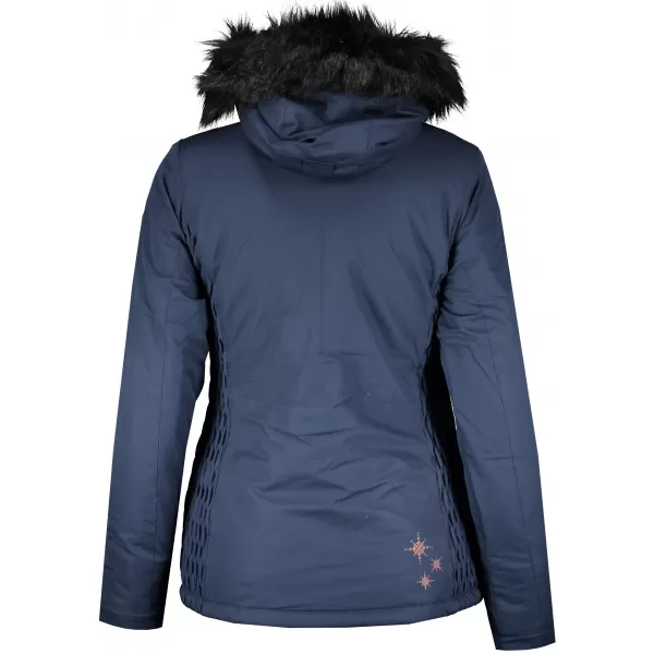  Dámská zimní bunda ALPINE PRO MEMKA 4 LJCP355 TMAVĚ MODRÁ 