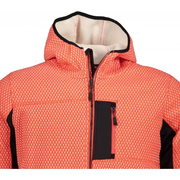  Pánský softshellový svetr ALPINE PRO ALP MPLP067 ORANŽOVÁ 