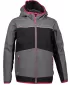 Dětská softshellová bunda ALPINE PRO STORMO 2 KJCP146 ŠEDÁ/RŮŽOVÁ