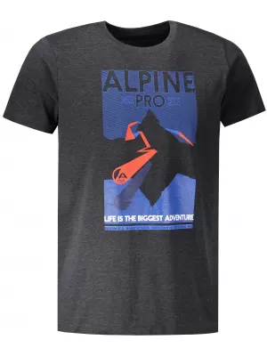 Pánské triko ALPINE PRO ABIC 7 MTSP404 ČERNÁ