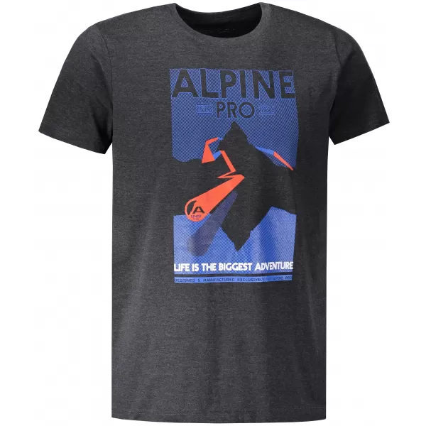  Pánské triko ALPINE PRO ABIC 7 MTSP404 ČERNÁ 
