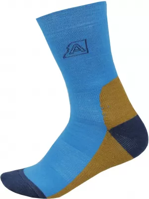 Ponožky ALPINE PRO ILSER USCP060 SVĚTLE MODRÁ