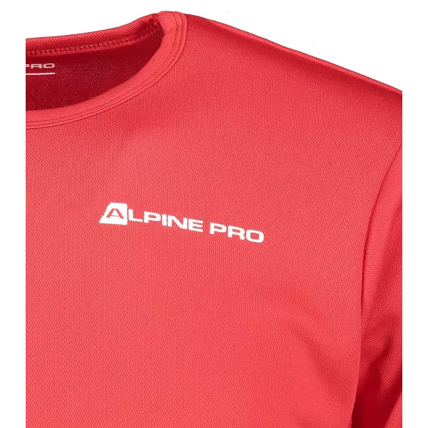  Pánské funkční triko ALPINE PRO OHVICE MTSN496 ČERVENÁ 