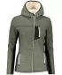 Dámský softshellový svetr ALPINE PRO ALPA LPLP067 TMAVĚ ZELENÁ