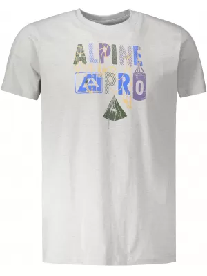 Pánské triko ALPINE PRO ABIC 7 MTSP404 ŠEDÁ