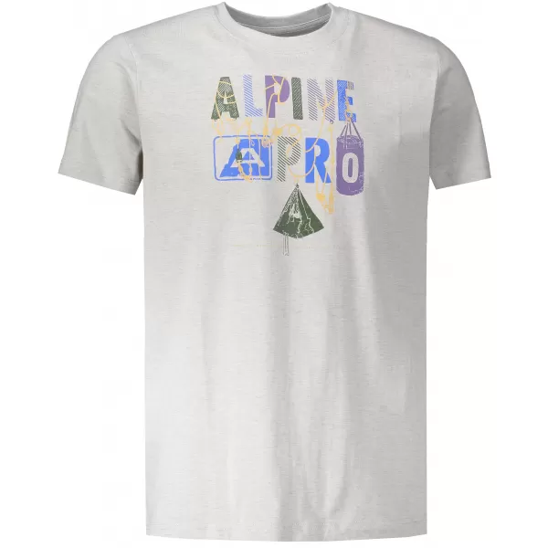  Pánské triko ALPINE PRO ABIC 7 MTSP404 ŠEDÁ 