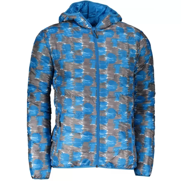  Pánská oboustranná bunda ALPINE PRO INKER MJCP398 SVĚTLE MODRÁ 