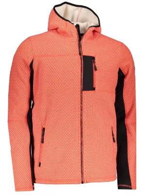 Pánský softshellový svetr ALPINE PRO ALP MPLP067 ORANŽOVÁ
