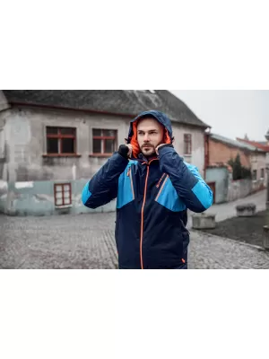 Pánská lyžařská bunda ALPINE PRO MIKAER 3 MJCP368 TMAVĚ MODRÁ