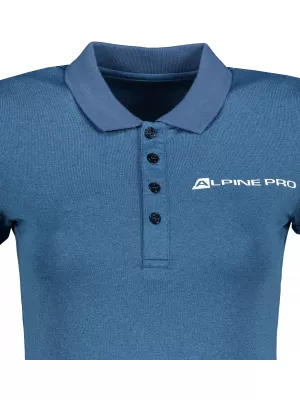 Dámské funkční triko s límečkem ALPINE PRO FRIDA LTSP636 MODRÁ