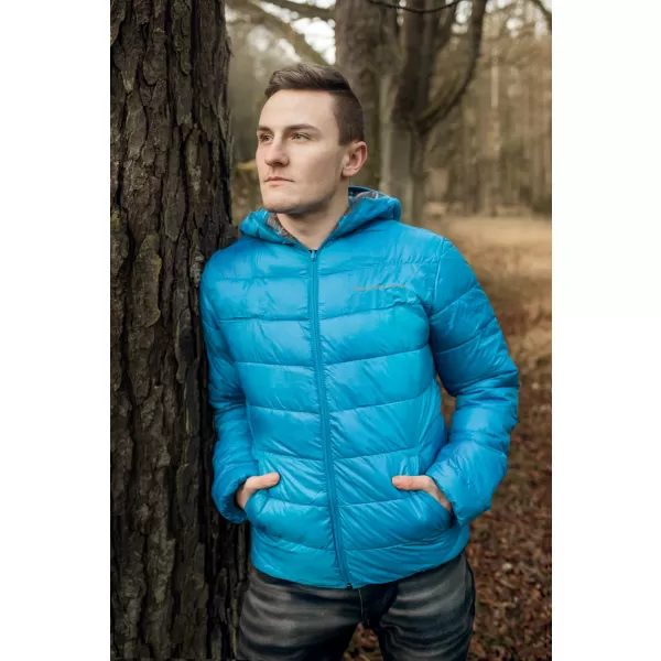  Pánská oboustranná bunda ALPINE PRO INKER MJCP398 SVĚTLE MODRÁ 