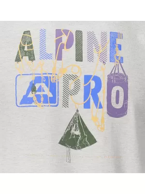 Pánské triko ALPINE PRO ABIC 7 MTSP404 ŠEDÁ