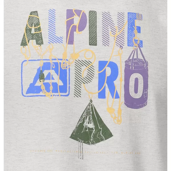  Pánské triko ALPINE PRO ABIC 7 MTSP404 ŠEDÁ 