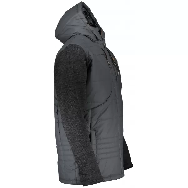  Pánská bunda ALPINE PRO NISIF MJCP360 TMAVĚ ŠEDÁ 