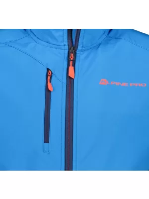 Pánská softshellová vesta ALPINE PRO ASKLEPIOS 7 MVER063 MODRÁ