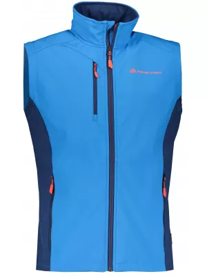 Pánská softshellová vesta ALPINE PRO ASKLEPIOS 7 MVER063 MODRÁ