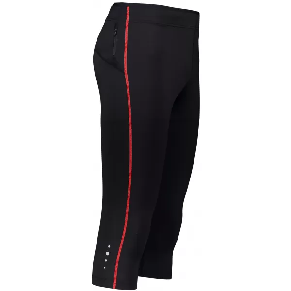  Pánské 3/4 kalhoty ALPINE PRO ENZO 4 MPAR420 ČERNÁ/ČERVENÁ 