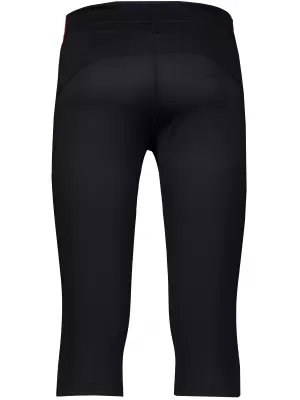 Pánské 3/4 kalhoty ALPINE PRO ENZO 4 MPAR420 ČERNÁ/ČERVENÁ
