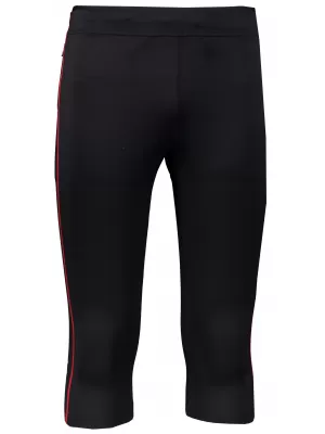 Pánské 3/4 kalhoty ALPINE PRO ENZO 4 MPAR420 ČERNÁ/ČERVENÁ