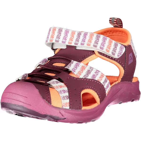  Dětské sandále ALPINE PRO BIELO KBTR237 FIALOVÁ 