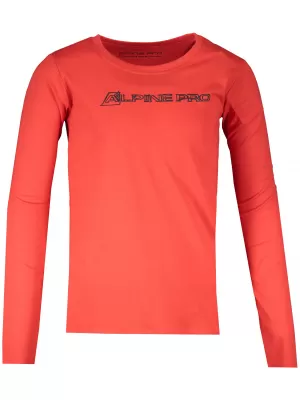 Dětské triko ALPINE PRO BERMO KTSS290 ČERVENÁ